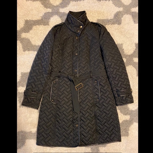 Cole Haan Midi Quilted Jacket - Picture 3 of 13